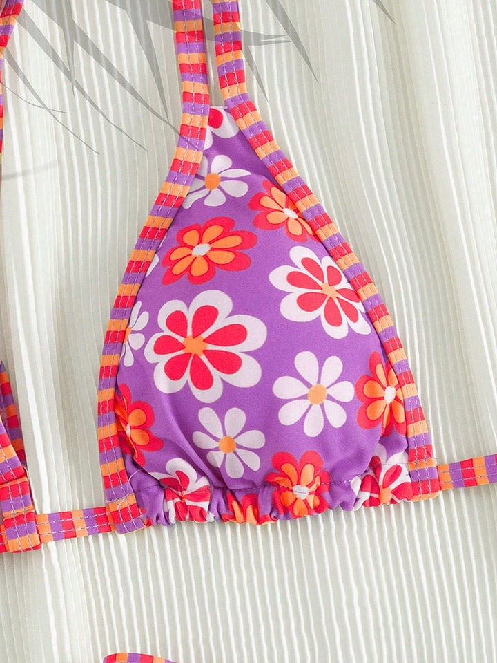 Set bikini SHEIN, roz