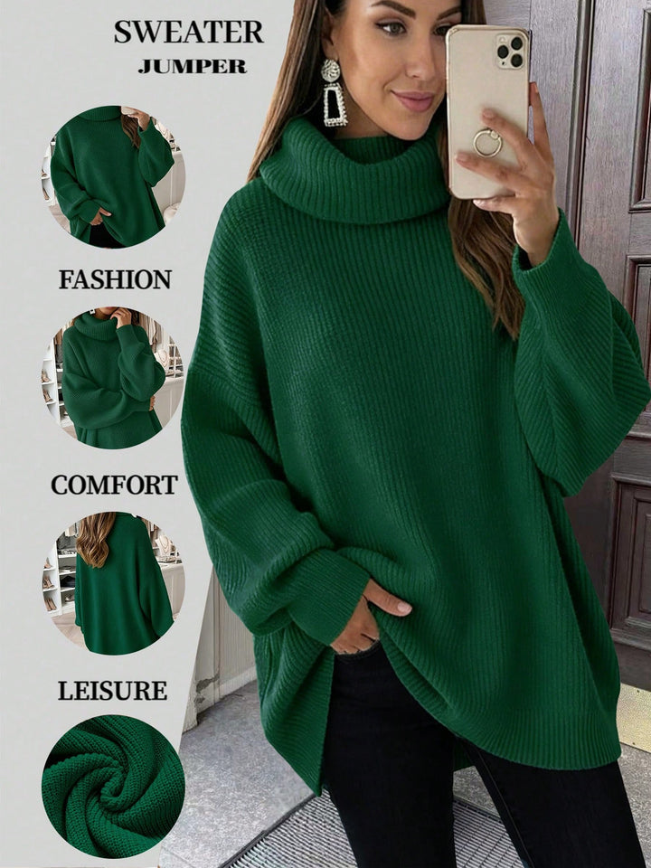 Pulover SHEIN, verde