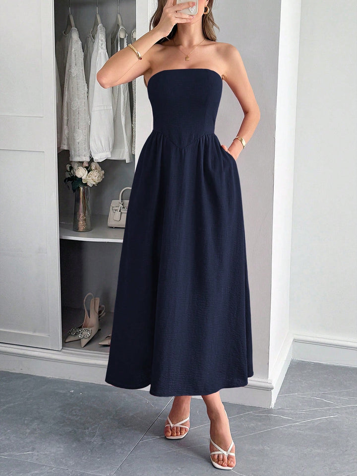 Rochie maxi SHEIN, albastru