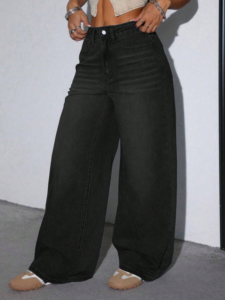 Jeans SHEIN, negru