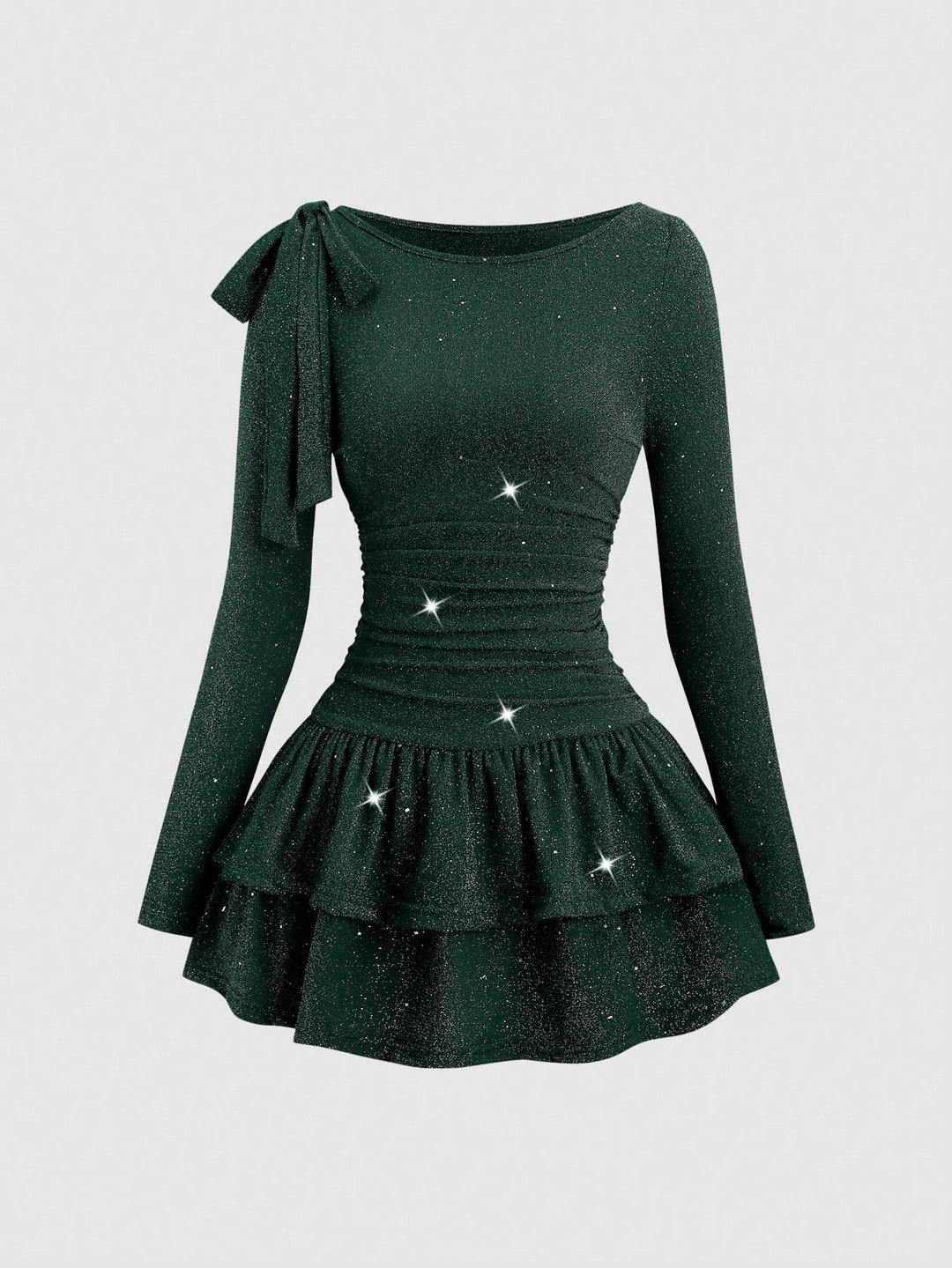 Rochie mini SHEIN, verde