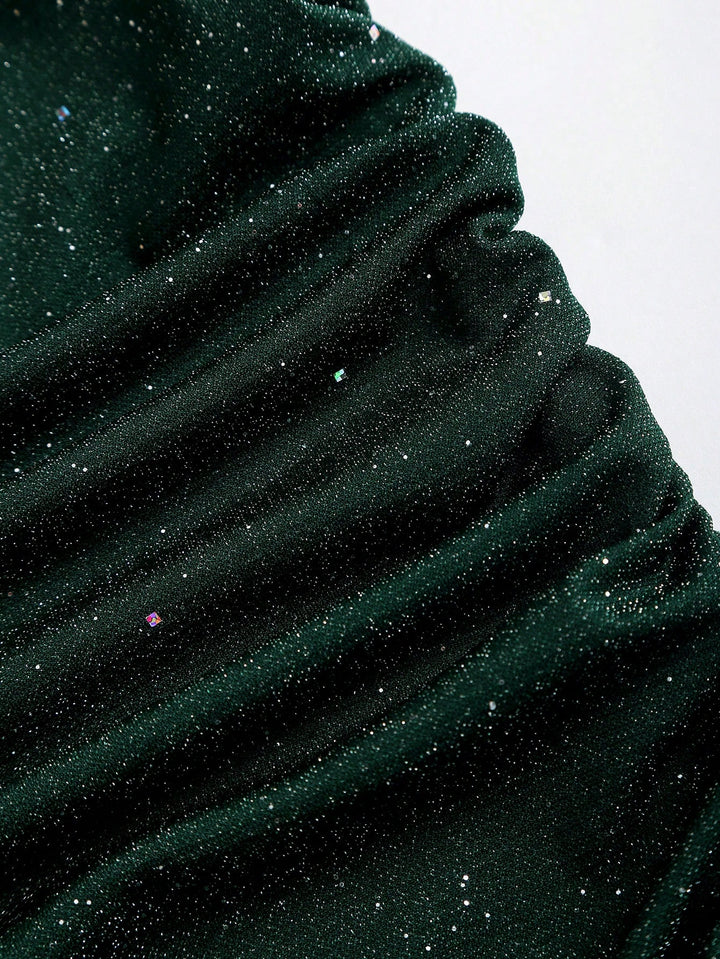 Rochie mini SHEIN, verde