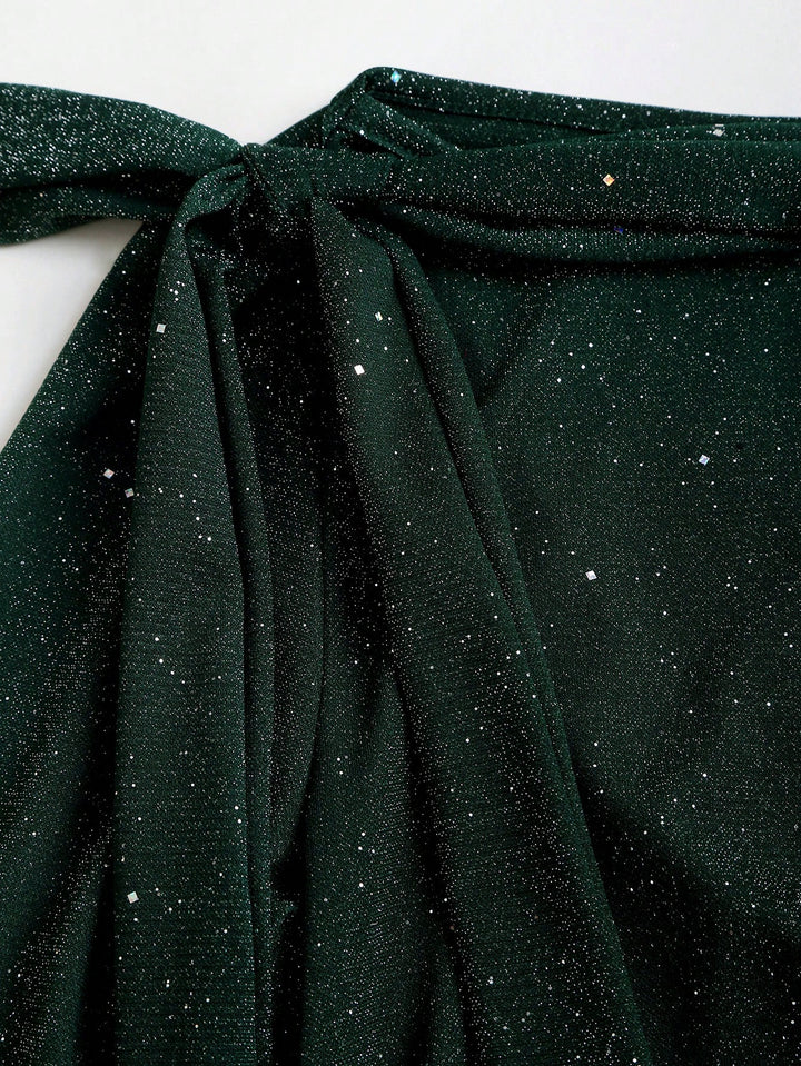 Rochie mini SHEIN, verde