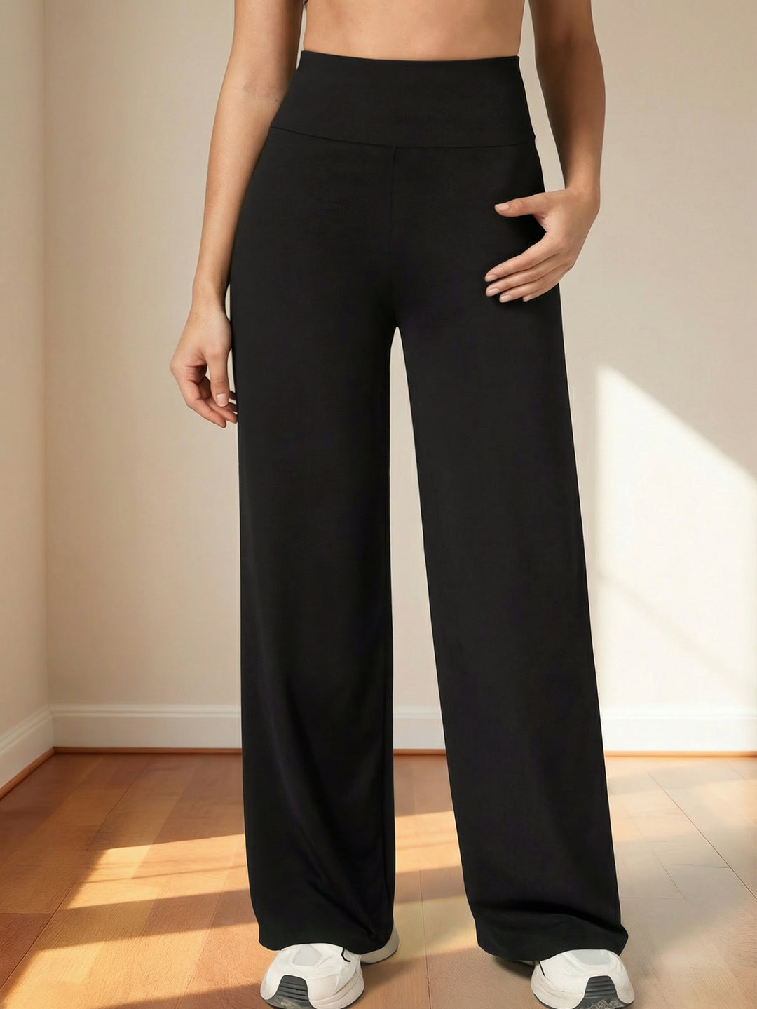 Pantaloni SHEIN, negru