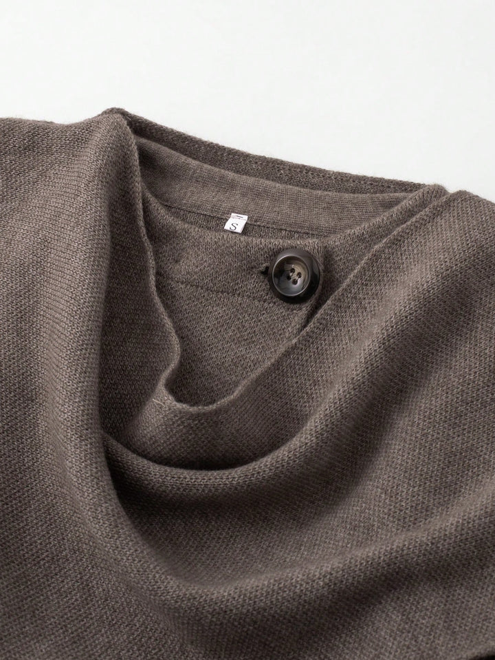 Cardigan SHEIN, maro