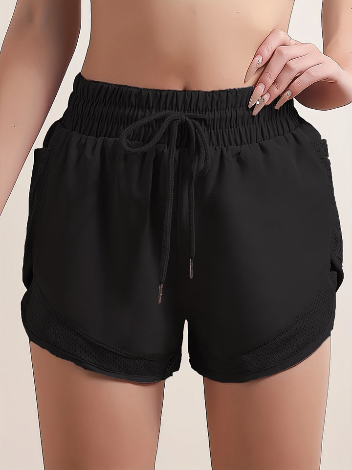 Pantaloni scurți SHEIN, negru