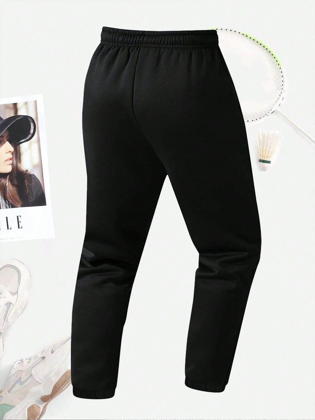 Pantaloni SHEIN, negru