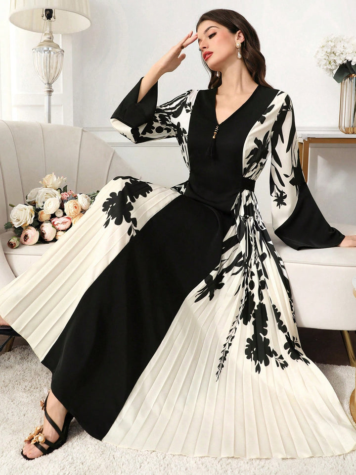 Set caftan și jalabiya SHEIN, mix culori