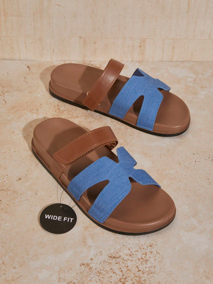 Sandale SHEIN, maro