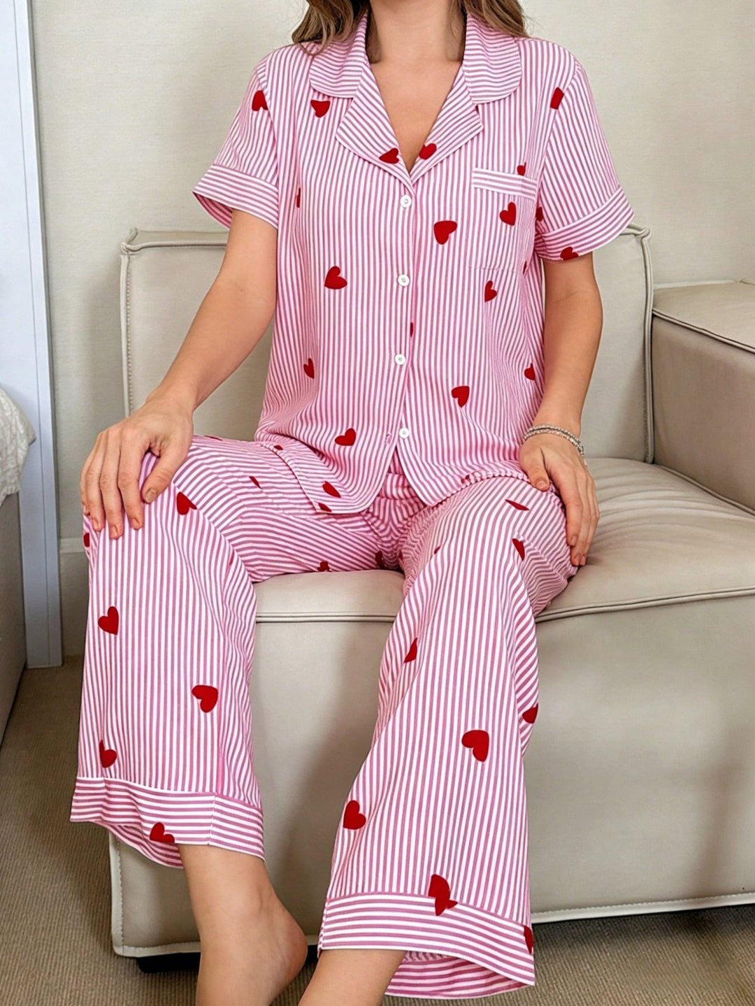 Pijama SHEIN, roz