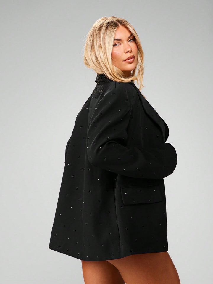 Sacou SHEIN, negru