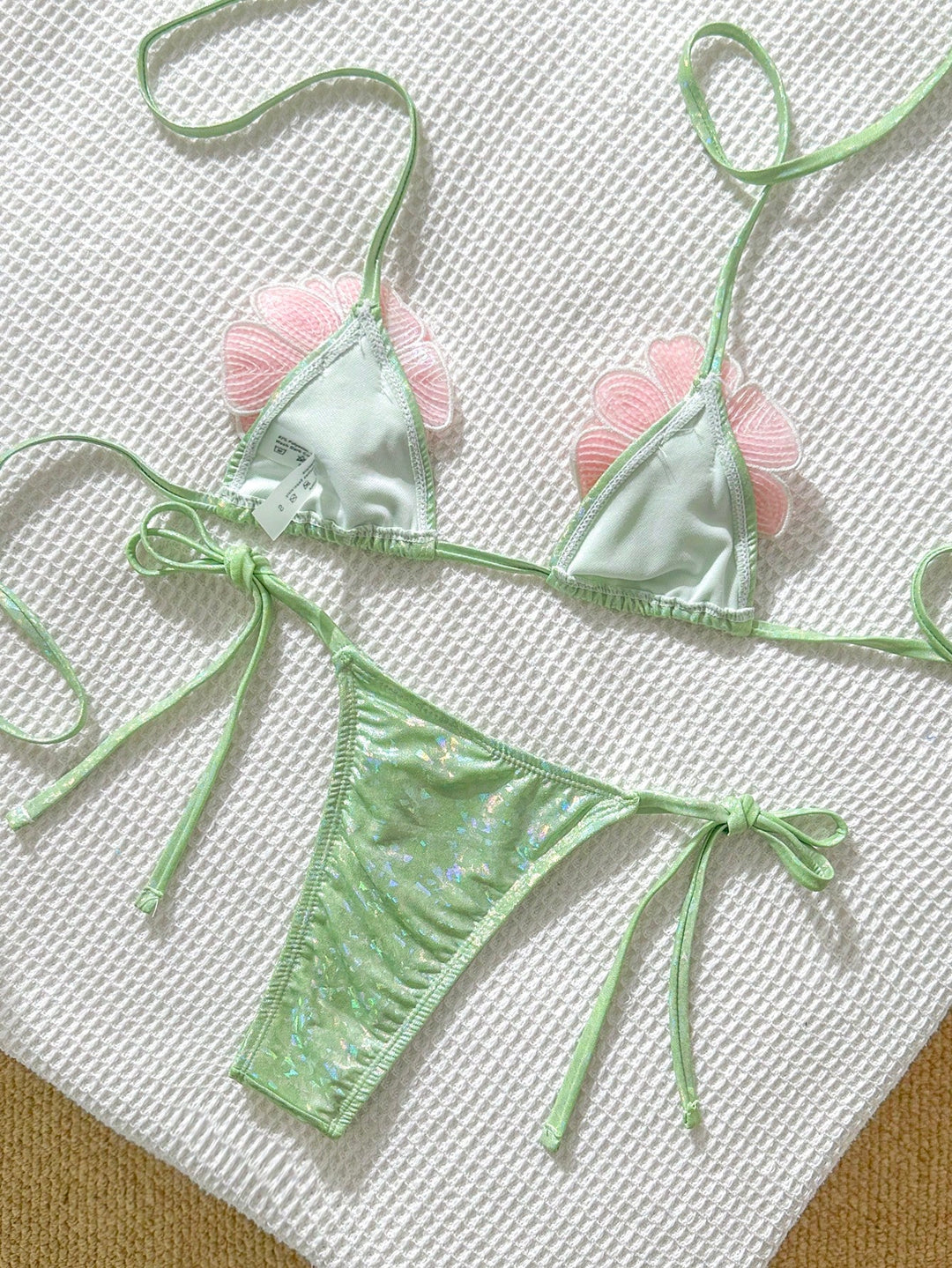 Set bikini SHEIN, verde