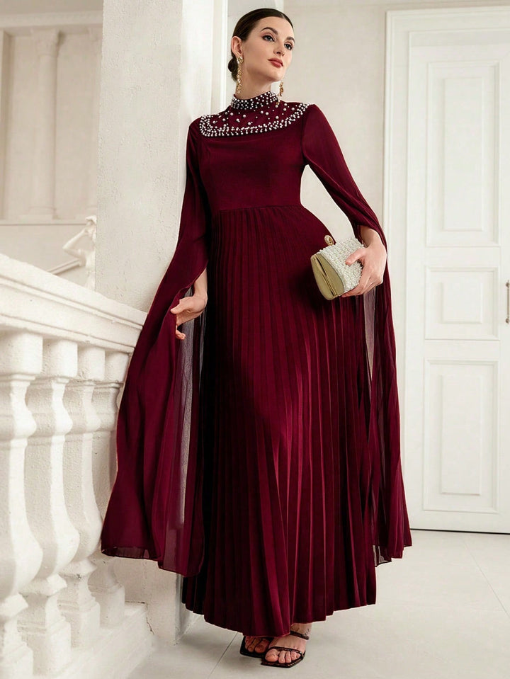 Rochie maxi SHEIN, vișiniu