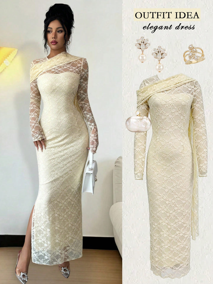 Rochie maxi SHEIN, galben