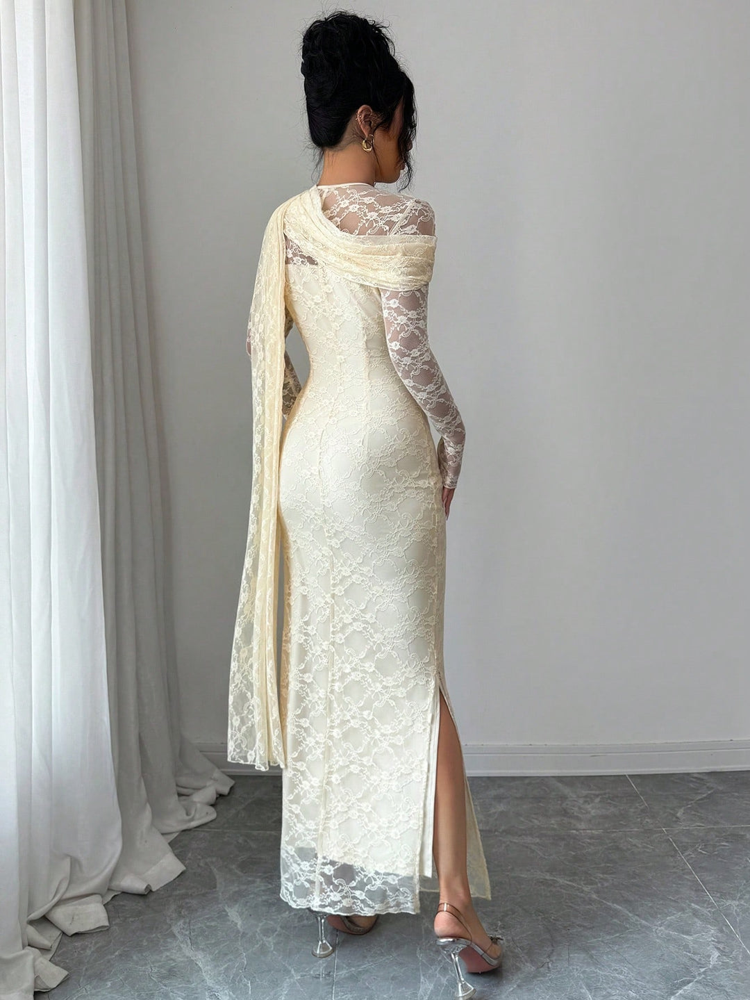 Rochie maxi SHEIN, galben