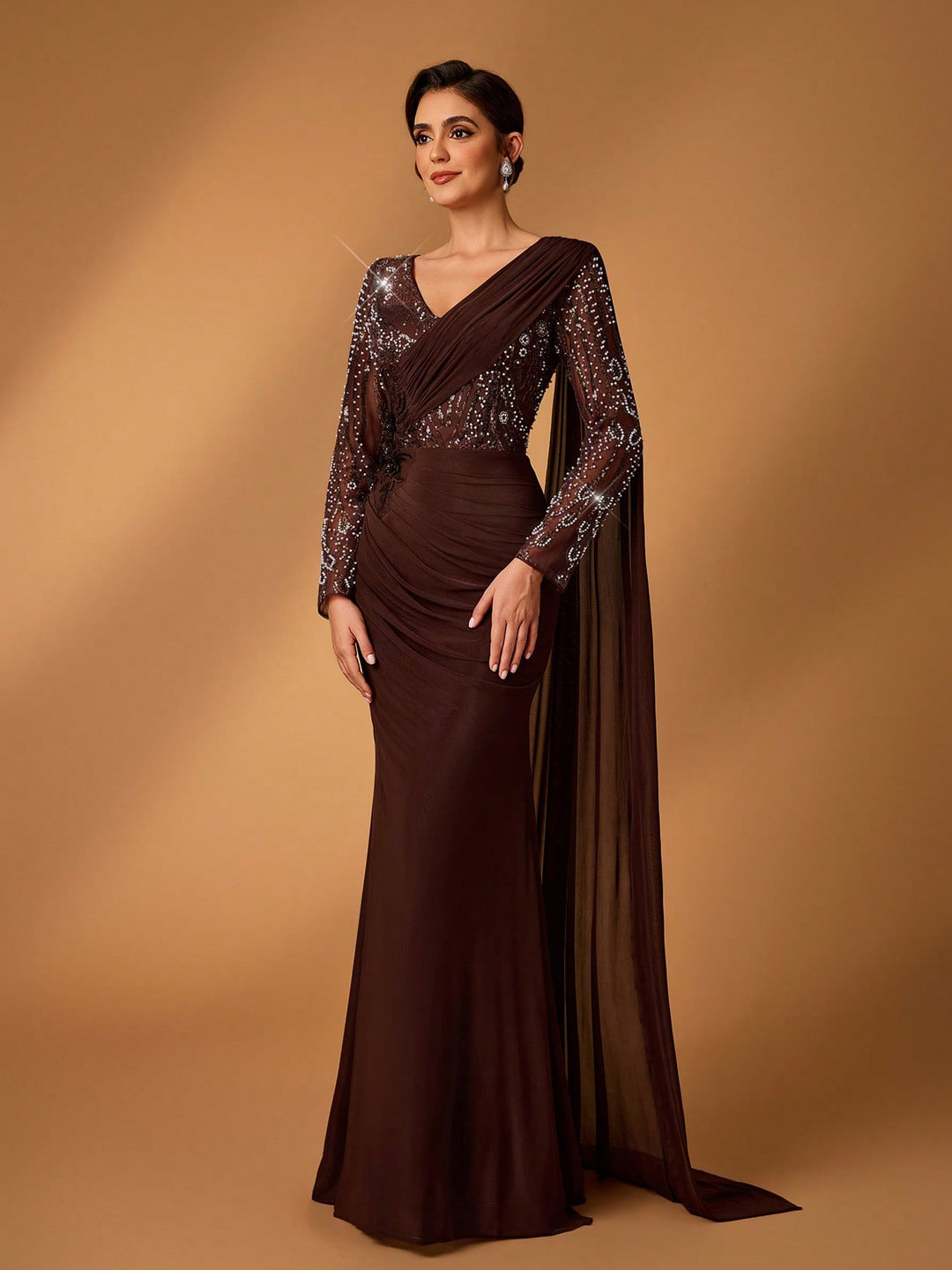 Rochie SHEIN, maro