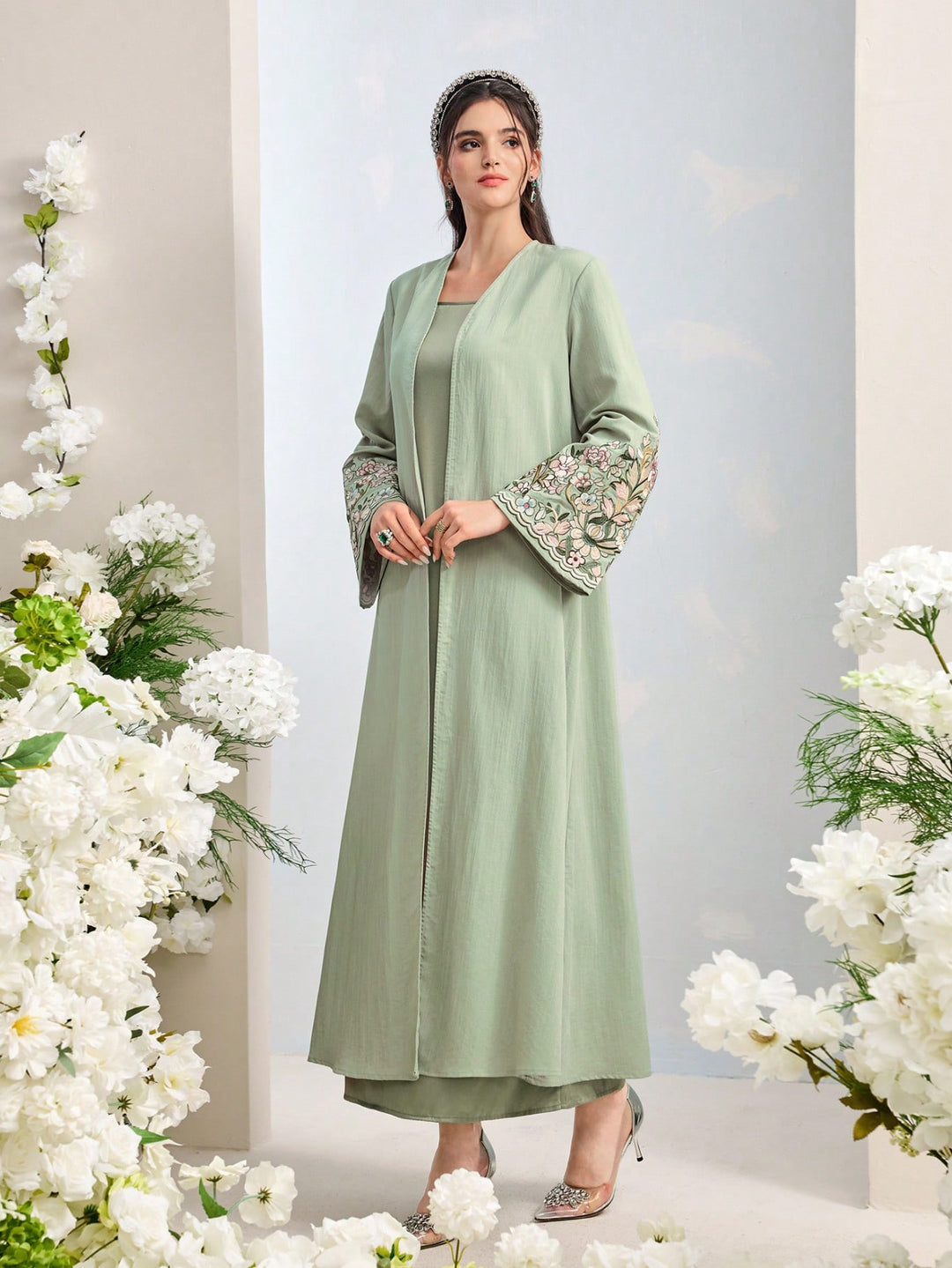 Rochie SHEIN, verde