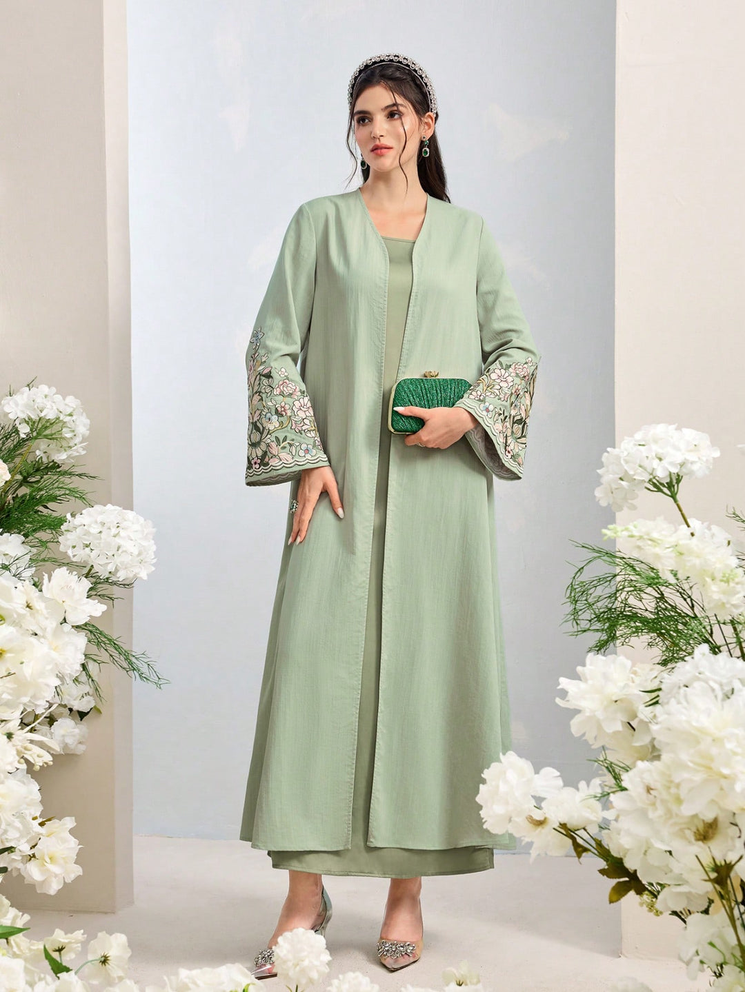 Rochie SHEIN, verde