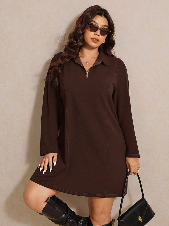 Rochie SHEIN, maro