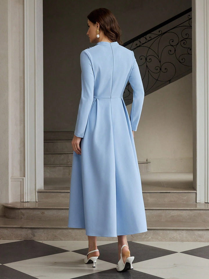 Rochie midi SHEIN, albastru