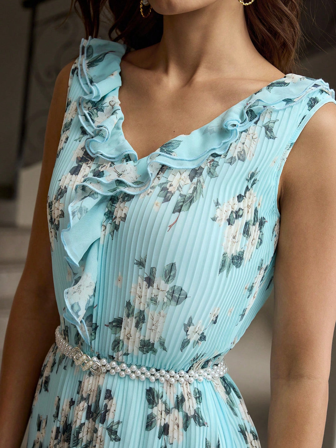 Rochie midi SHEIN, mix culori