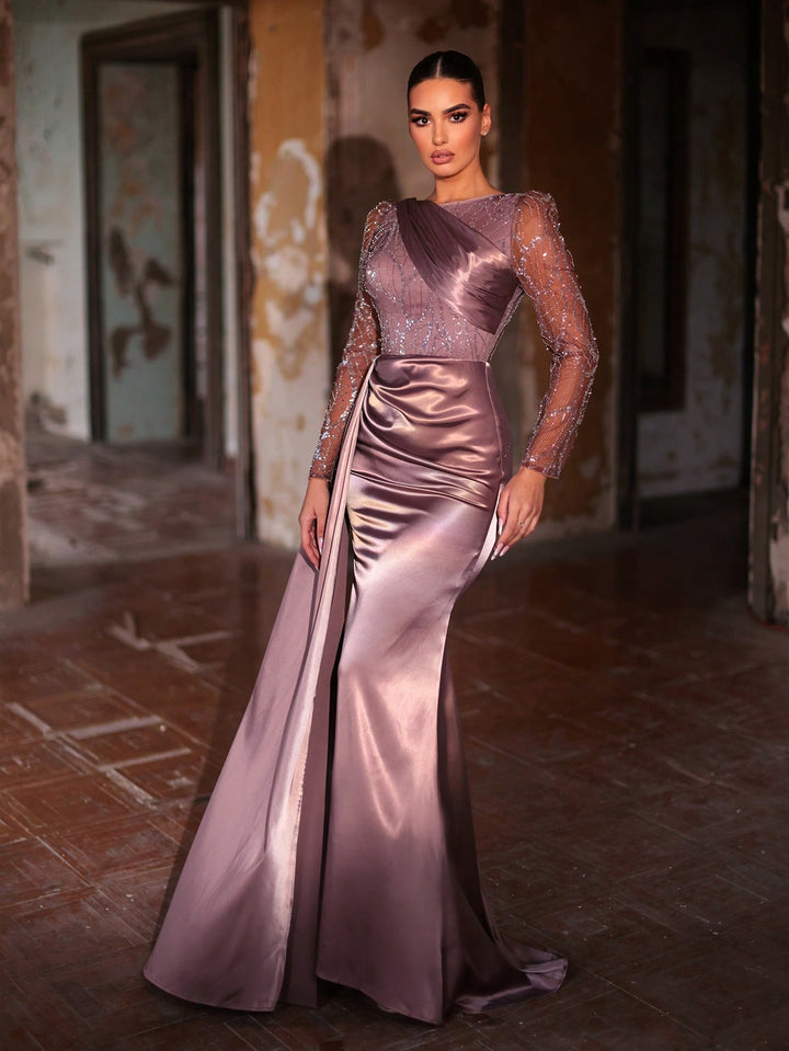 Rochie SHEIN, maro