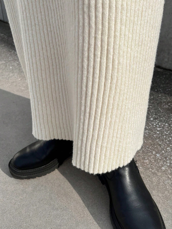 Fustă maxi SHEIN, crem