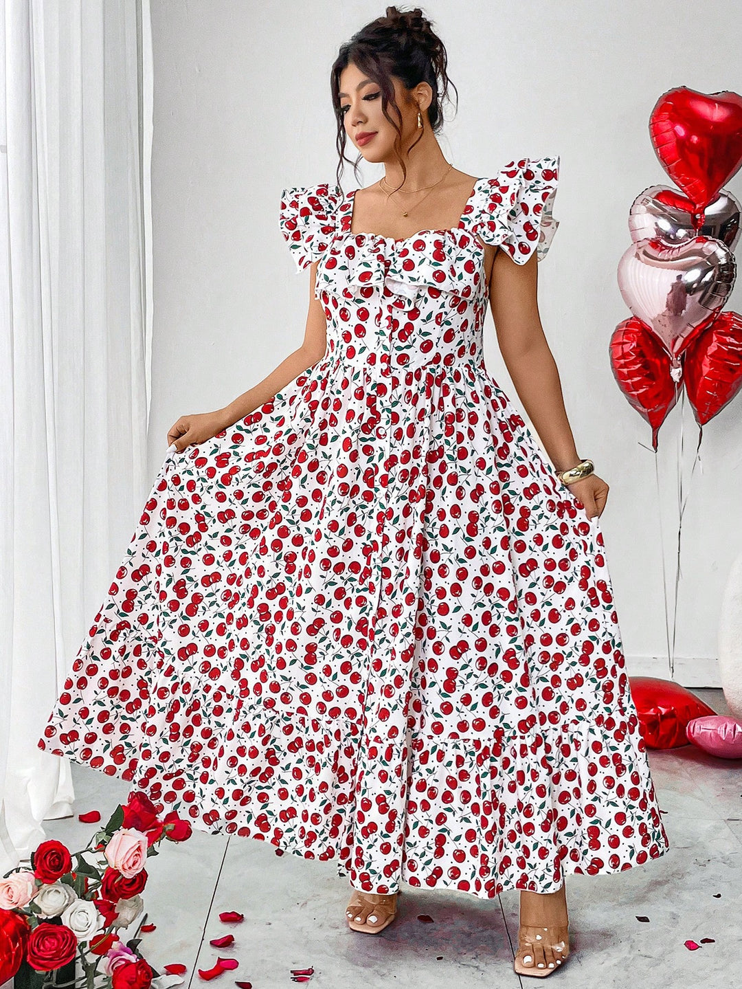 Rochie SHEIN, mix culori