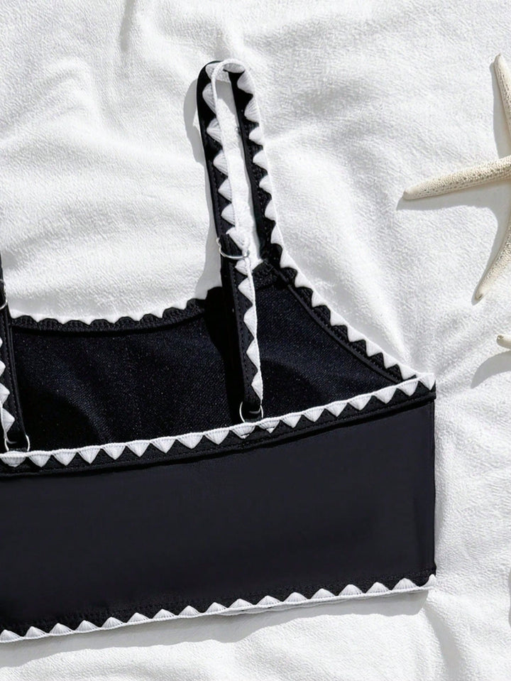 SHEIN bikini szett, fekete