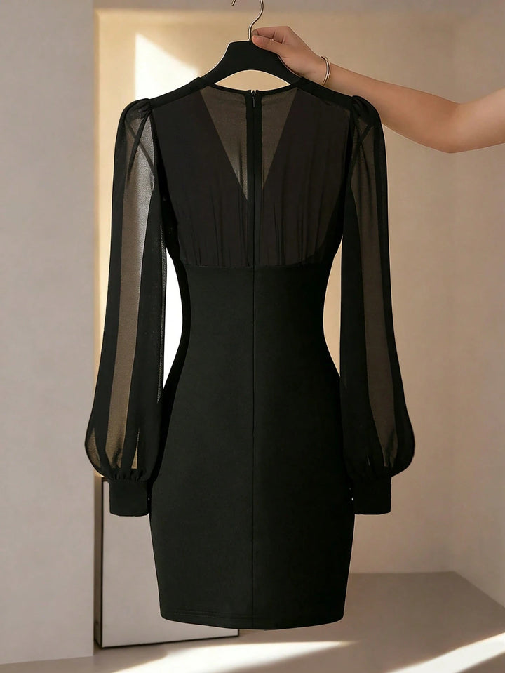 Rochie mini SHEIN, negru