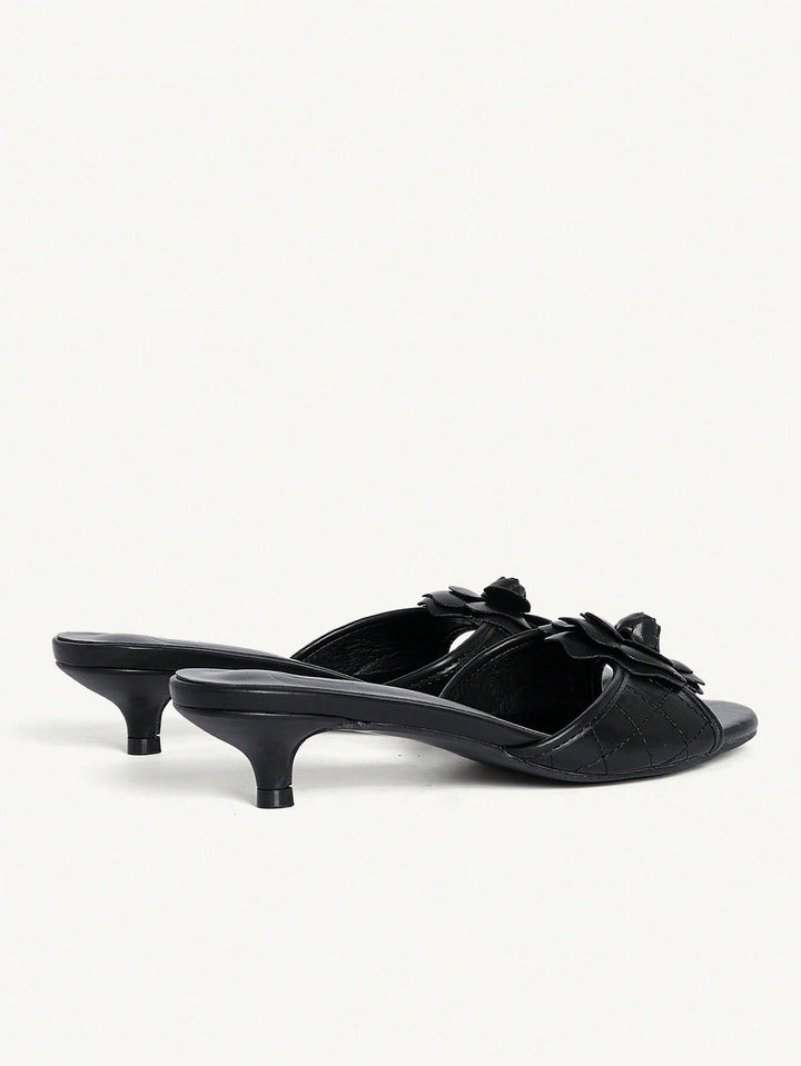 Sandale SHEIN, negru