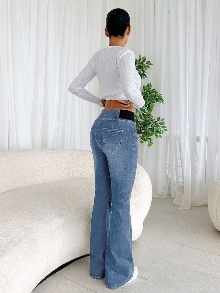 Jeans SHEIN, albastru