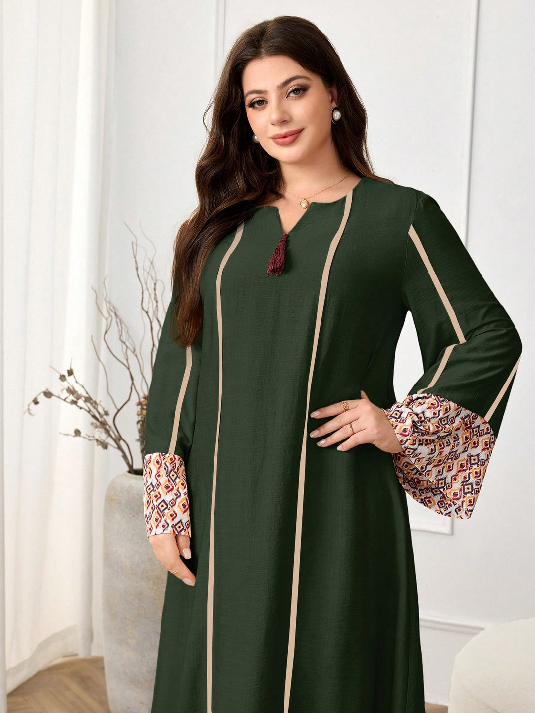 Rochie SHEIN, kaki