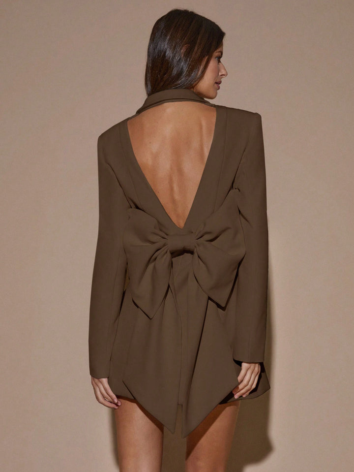 Rochie mini SHEIN, maro