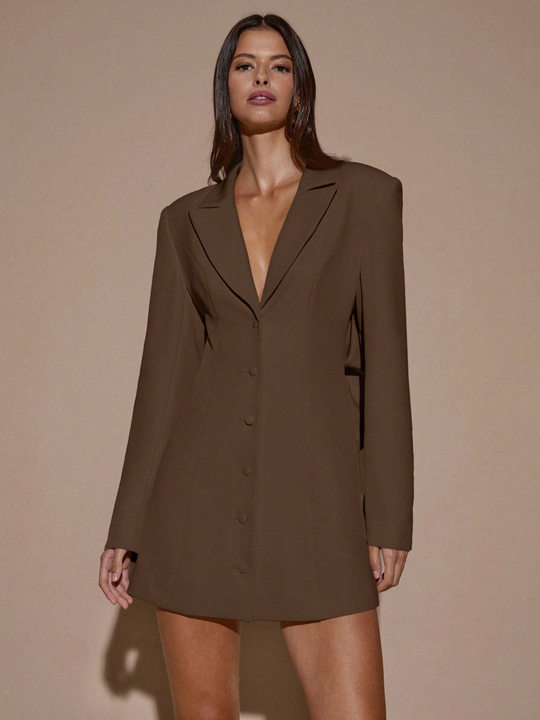Rochie mini SHEIN, maro