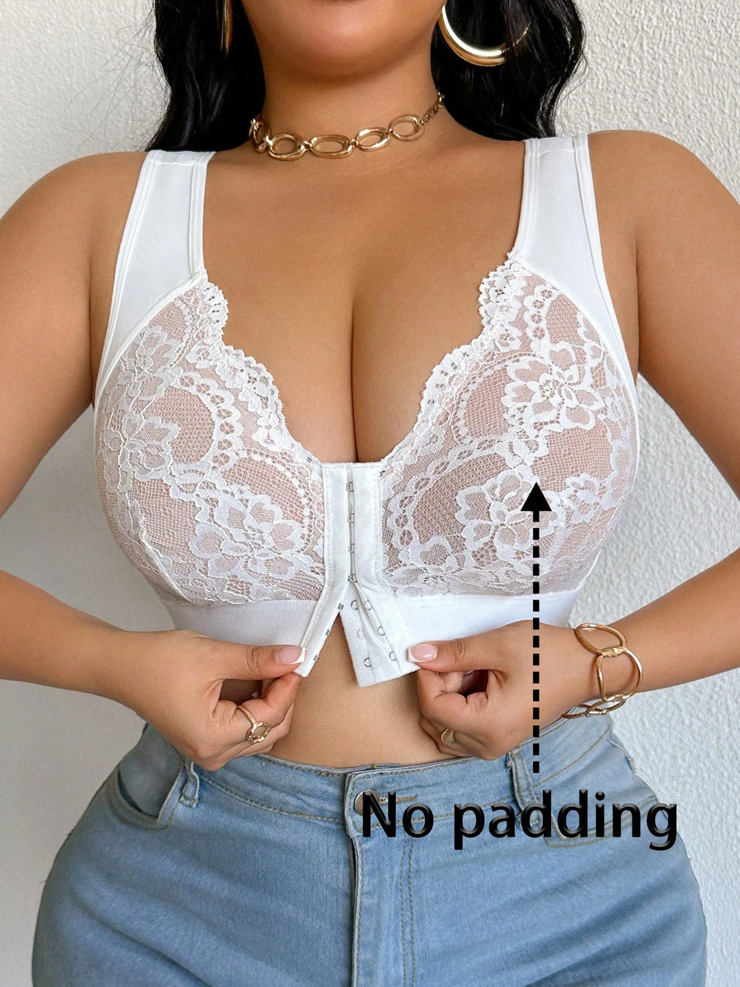 SHEIN Bustier, fehér
