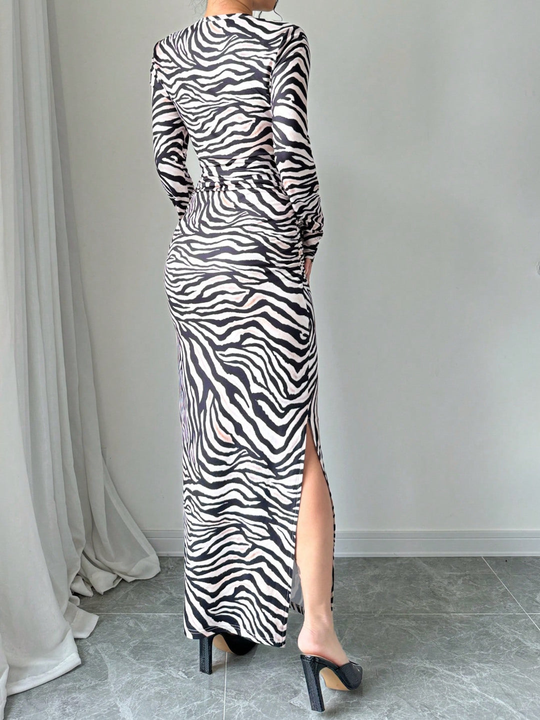 Rochie maxi SHEIN, mix culori