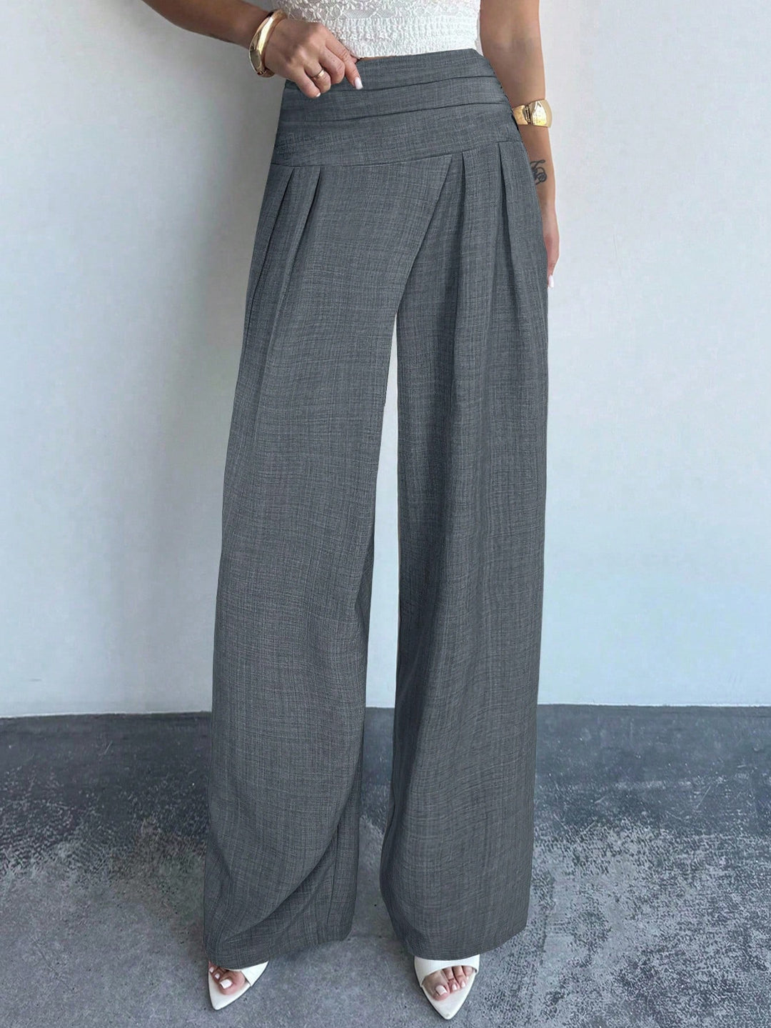 Pantaloni SHEIN, gri