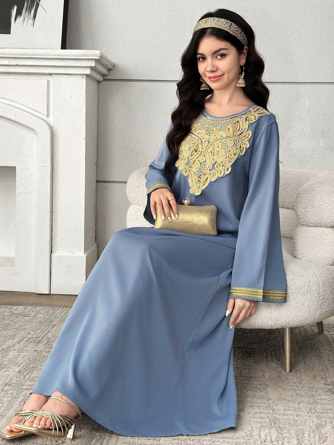 SHEIN ruha, kék