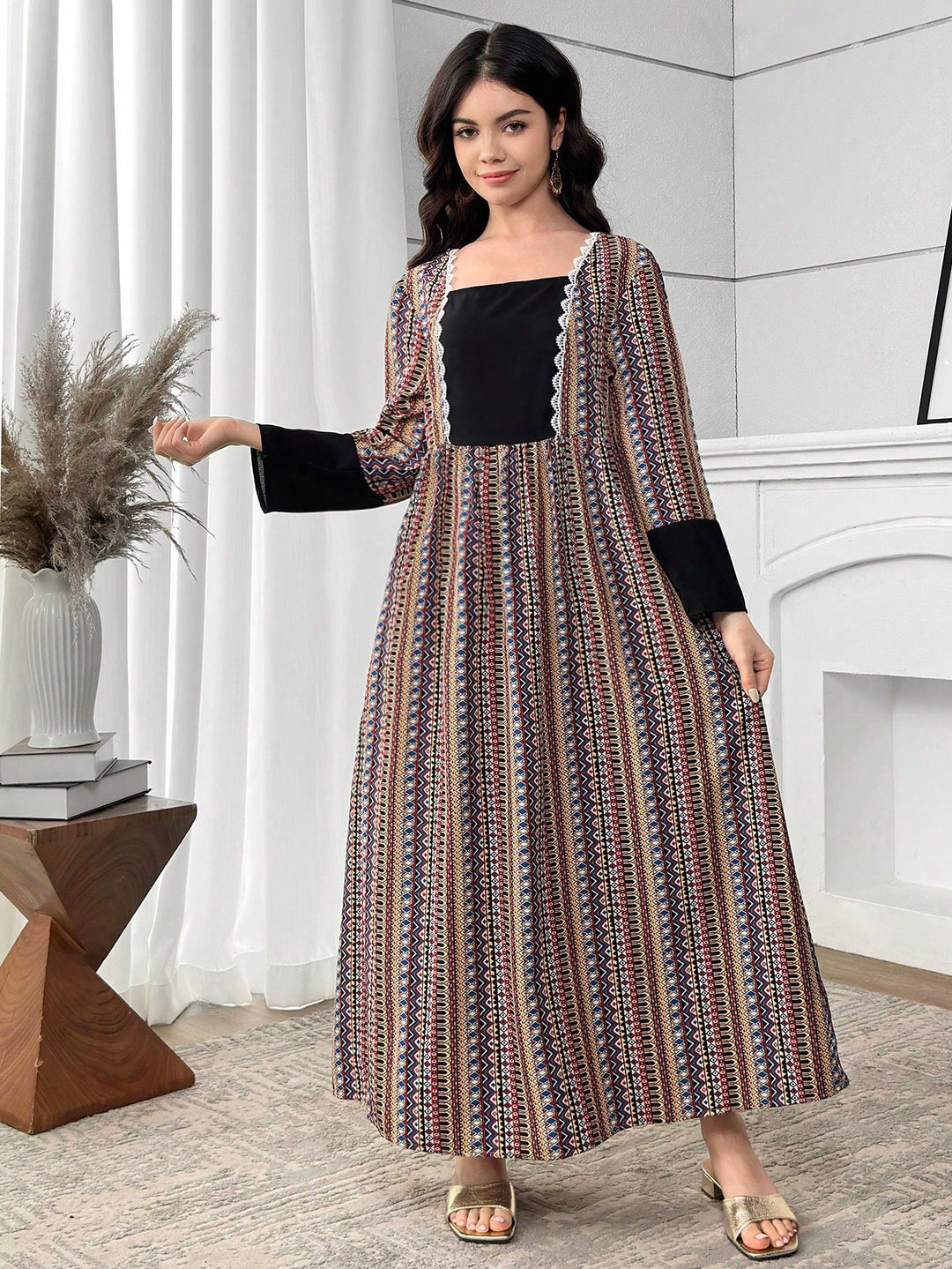 Rochie SHEIN, mix culori
