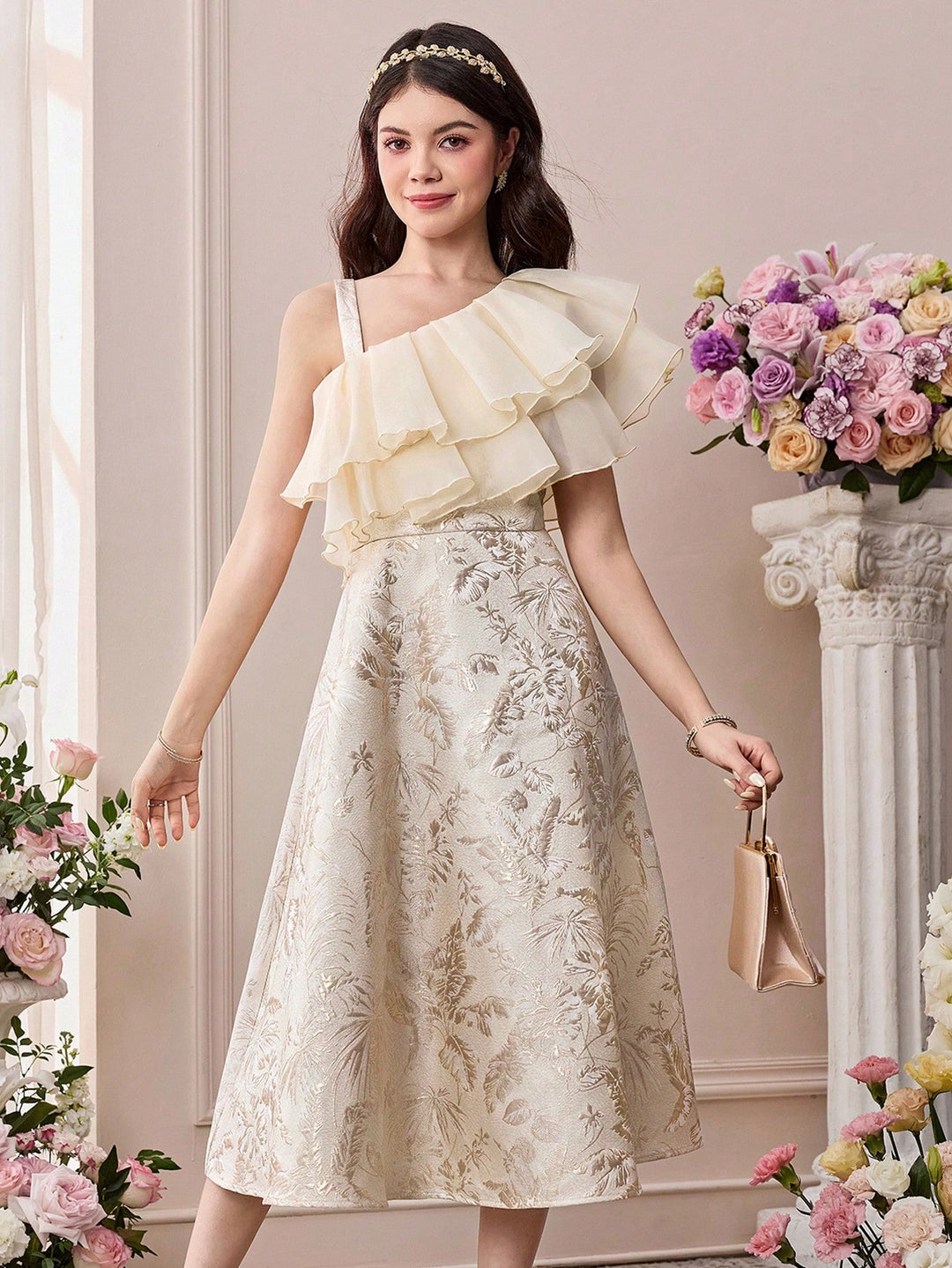 Rochie SHEIN, bej