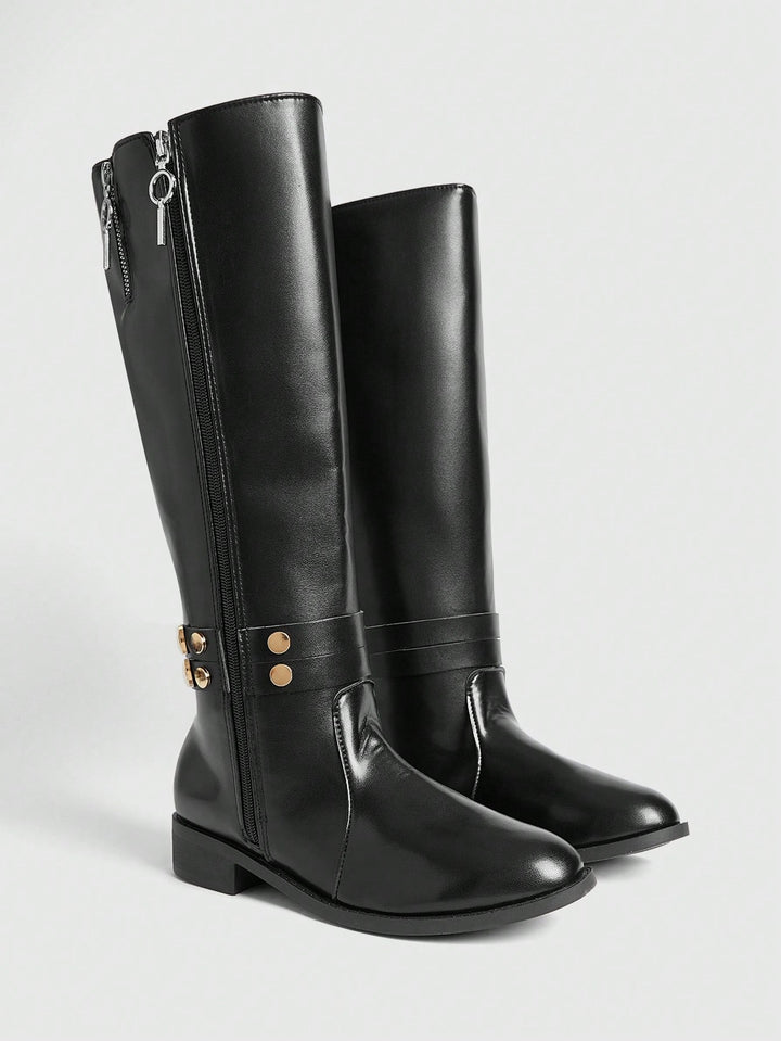 SHEIN csizma, fekete
