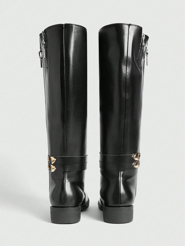 SHEIN csizma, fekete