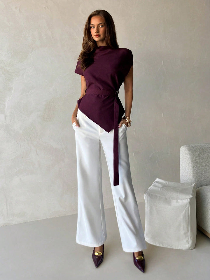 Bluza SHEIN, vișiniu