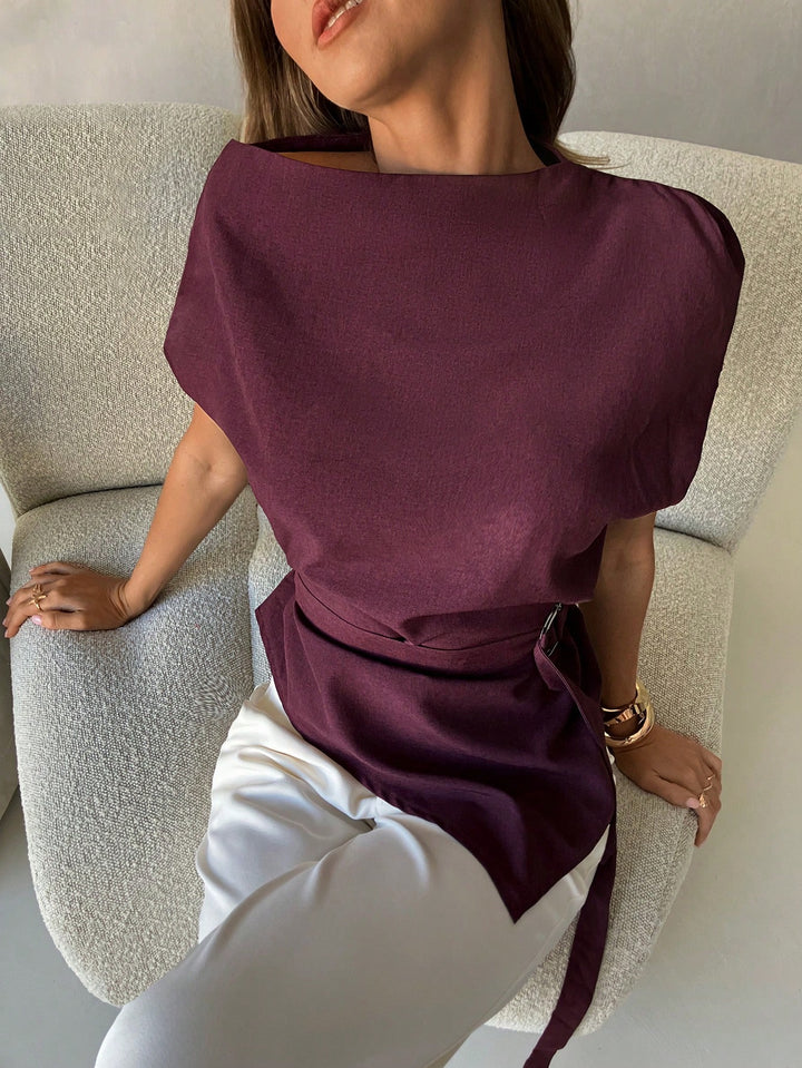 Bluza SHEIN, vișiniu