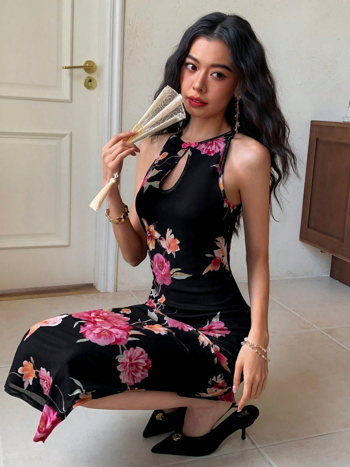 Rochie midi SHEIN, negru