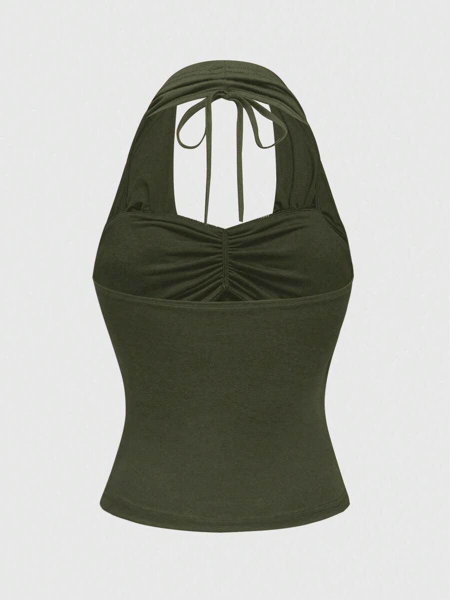 Top SHEIN, verde