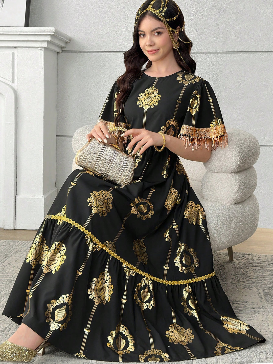 SHEIN ruha, fekete