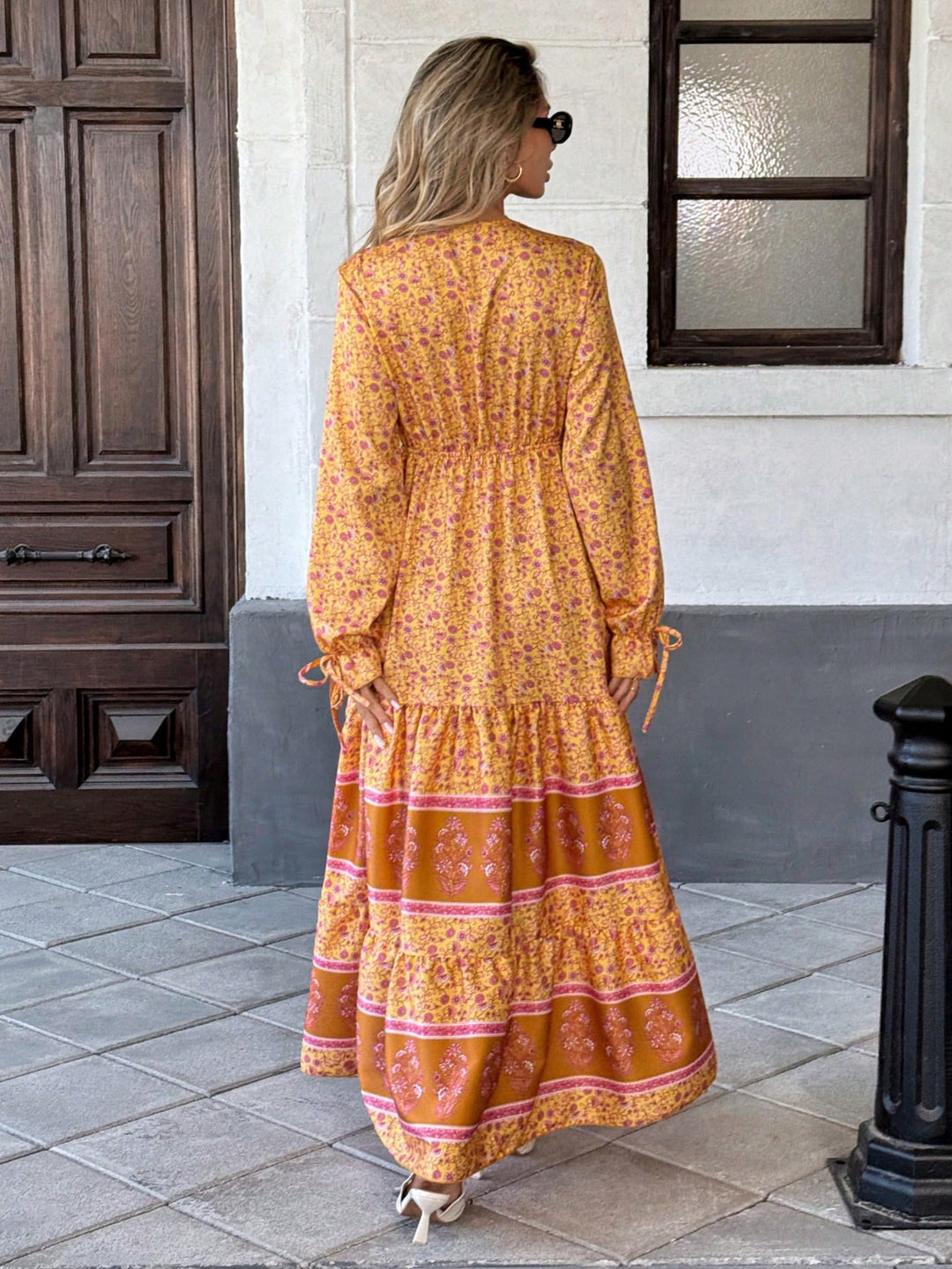 Rochie maxi SHEIN, galben