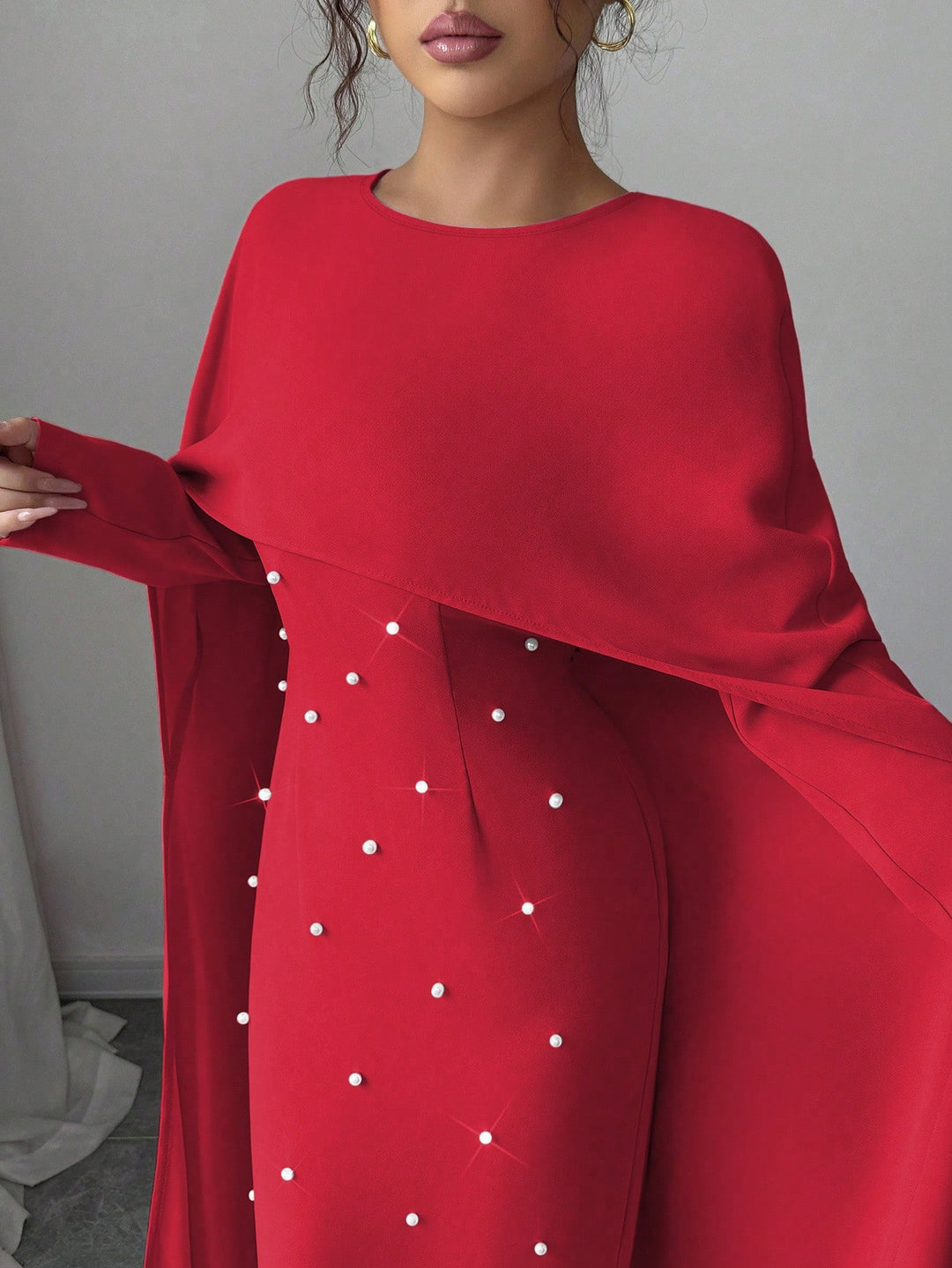 Rochie maxi SHEIN, roșu